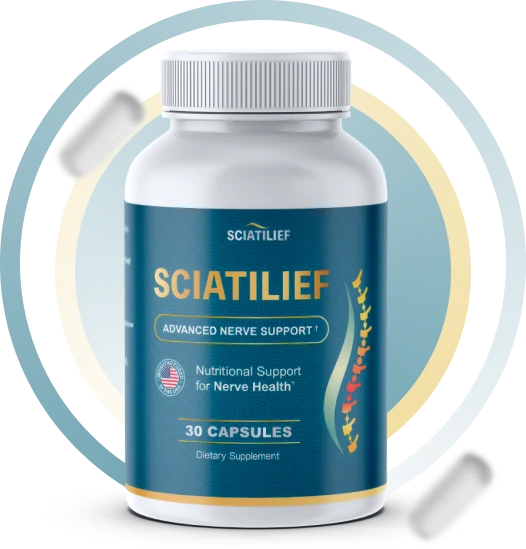 Sciatilief nerve support for desk workers and active adults